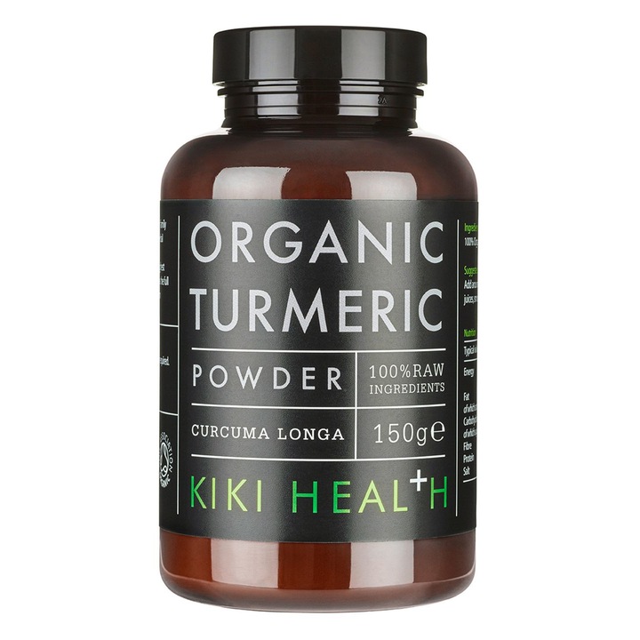 Pudra Organica de Turmeric Premium - 150 g, Kiki Health