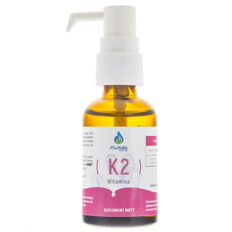 Avitale Vitamina K2 20 µg in picaturi- 30 ml supliment alimentar