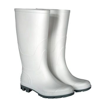 Cizme PVC pentru protectie Kolmax, marimea 44, alb Cizme PVC pentru protectie Kolmax, marimea 44, alb
