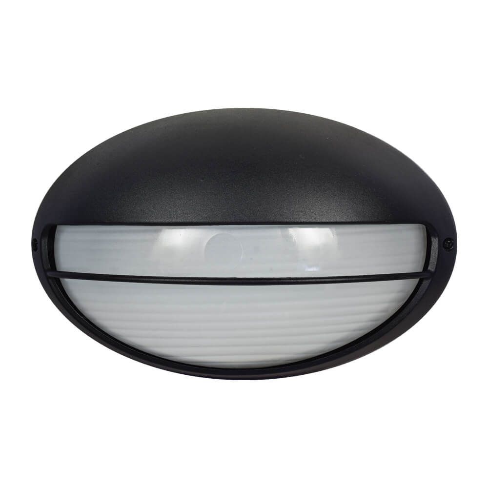 Aplica de exterior, 1 x E27, IP44, design clasic, finisaj negru mat