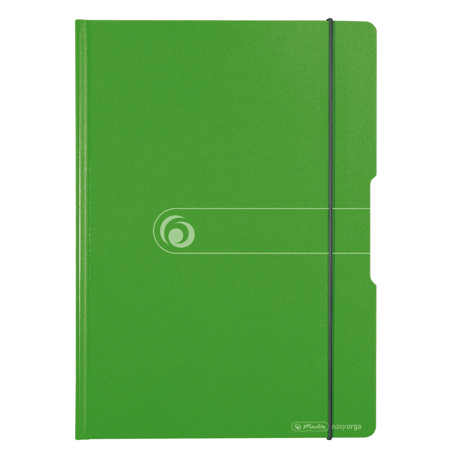 Clipboard dublu Herlitz, A4, Verde/Gri