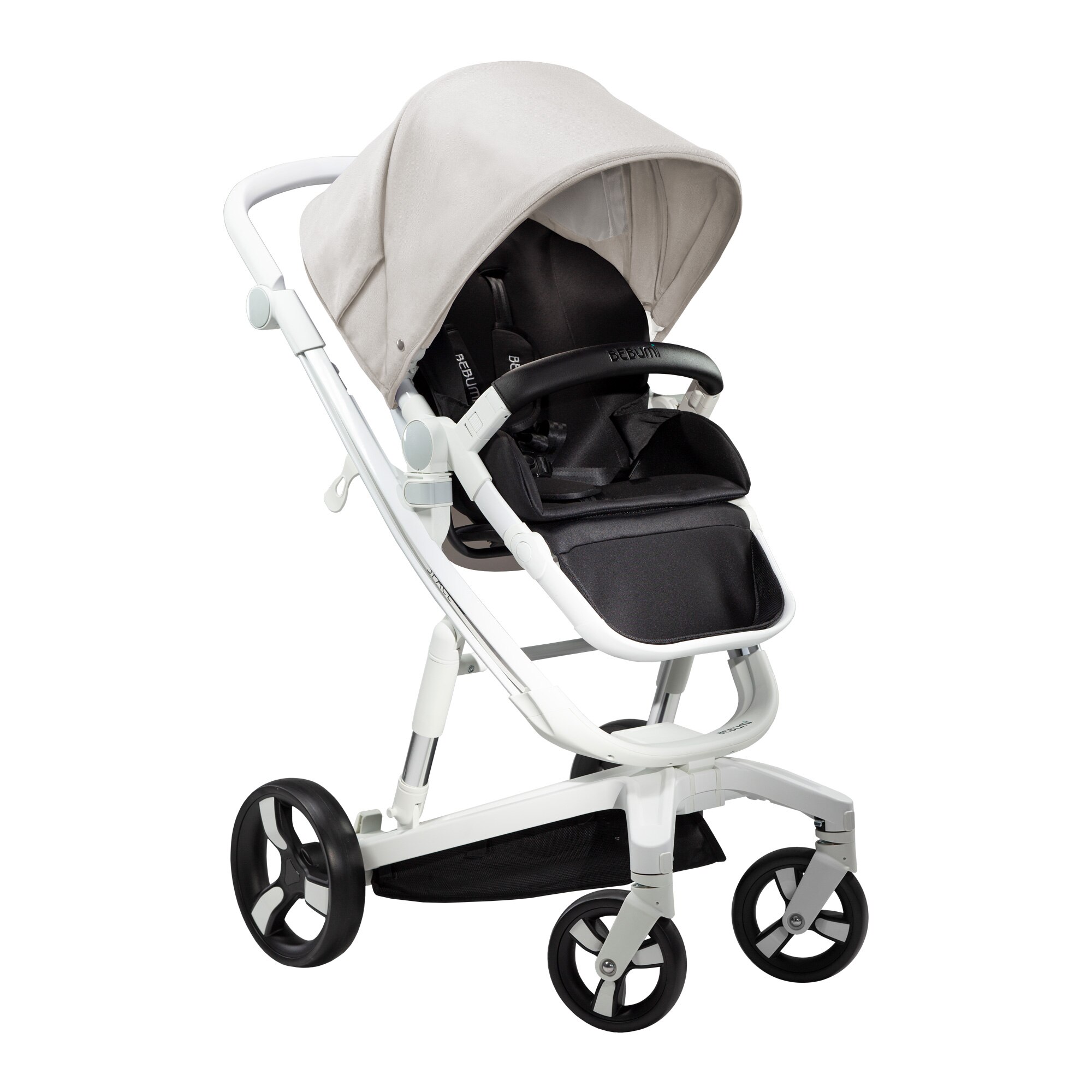 Carucior Bebumi Space Eco, Gray Light, 2020