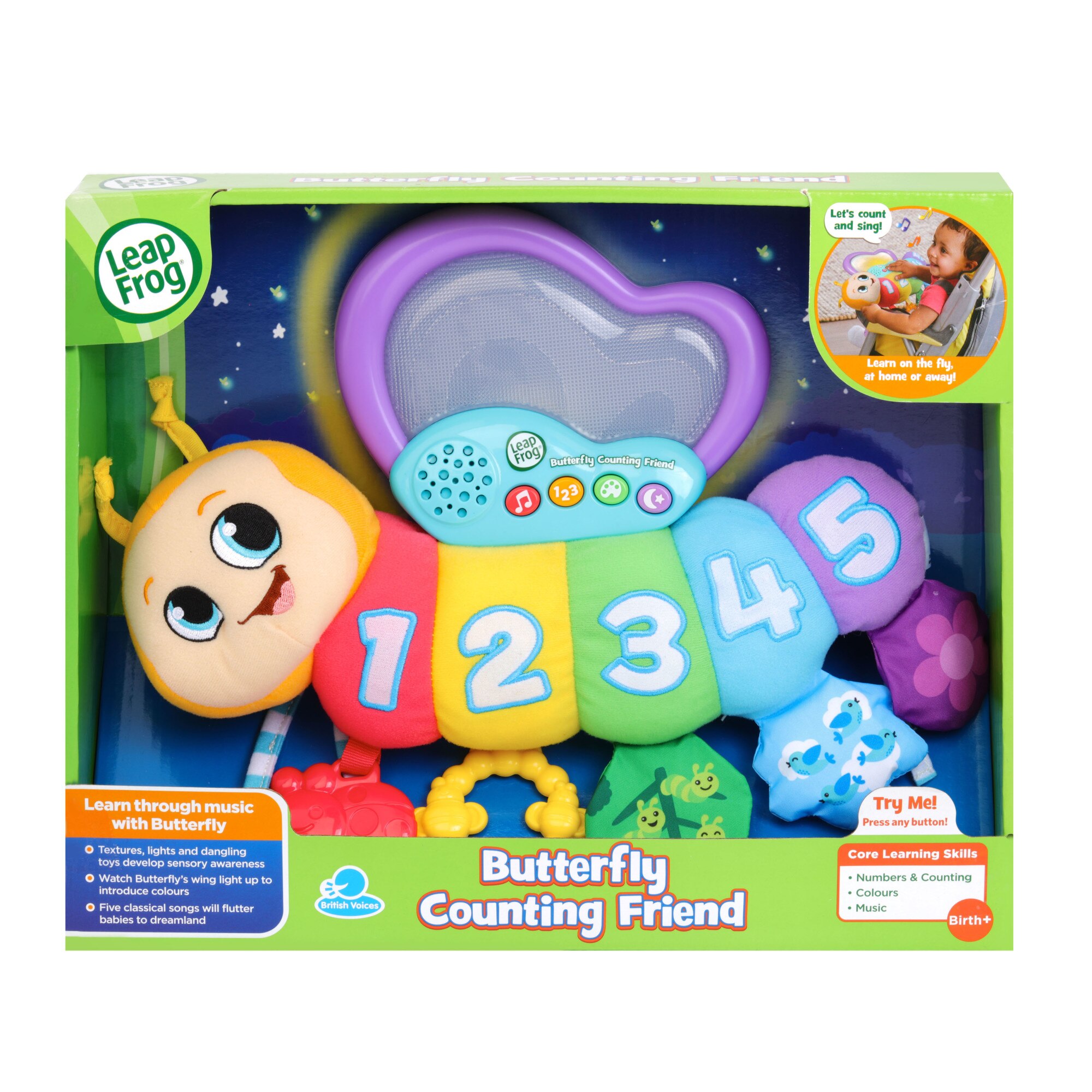 Jucarie Interactiva, VTech - Fluture cu Numere