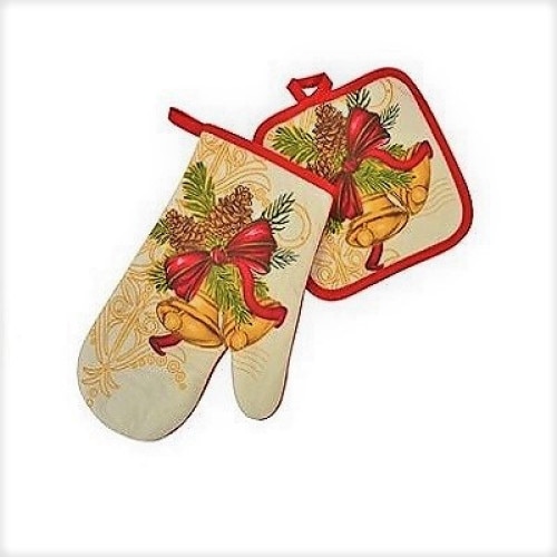 Set bucatarie 2 piese , model Clopotei