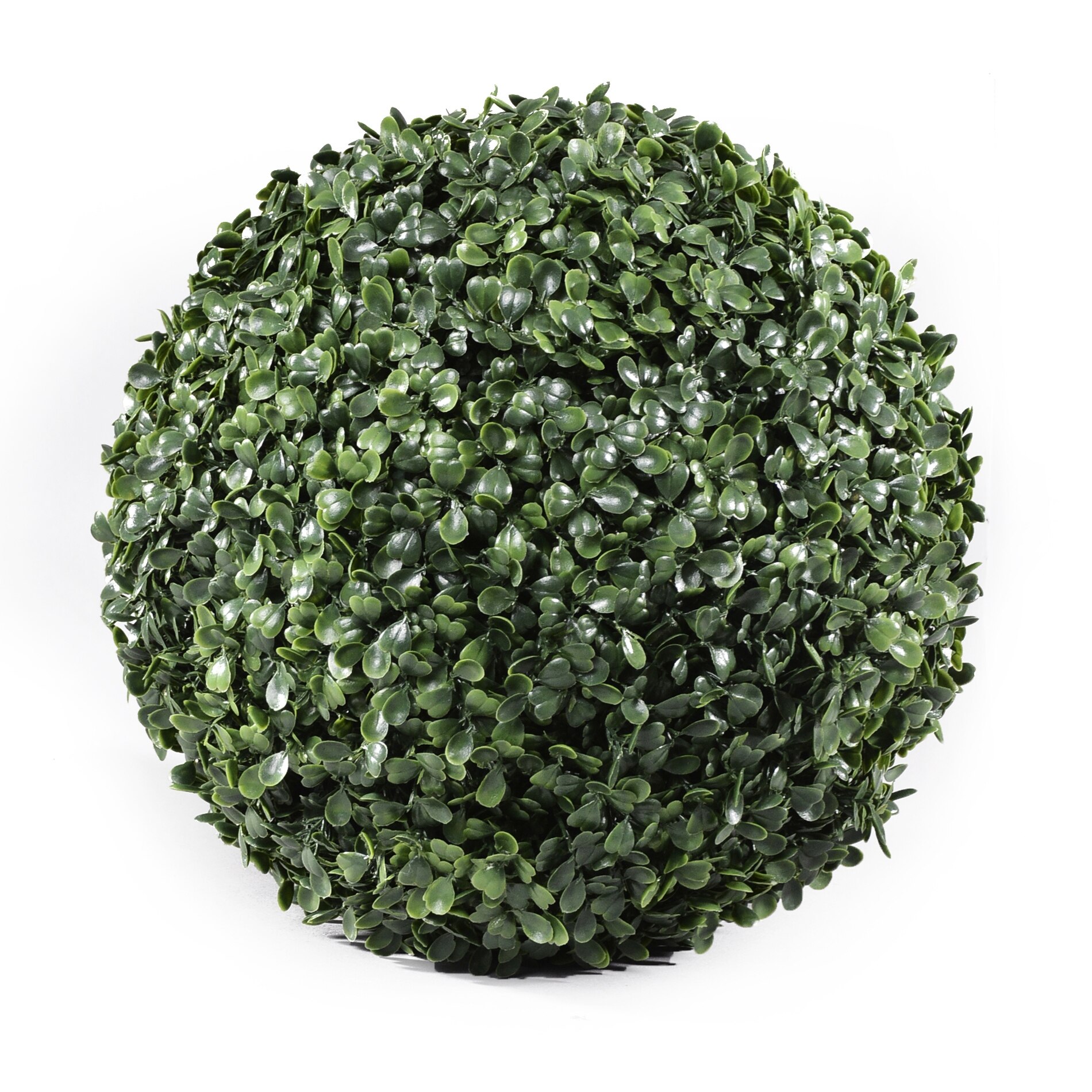 Sfera artificiala de cimisir - verde inchis, Green Collection, Diametru 28cm