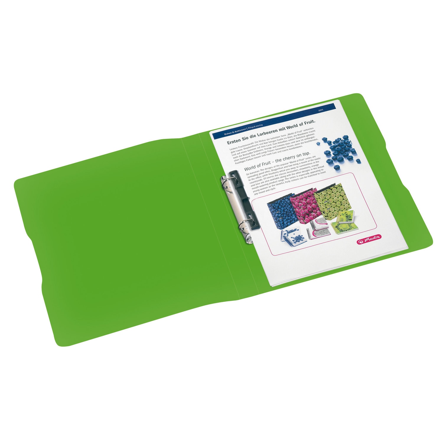 Caiet mecanic Herlitz, A4, Verde mar