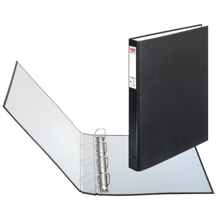 Класьор Herlitz, A4, Черен