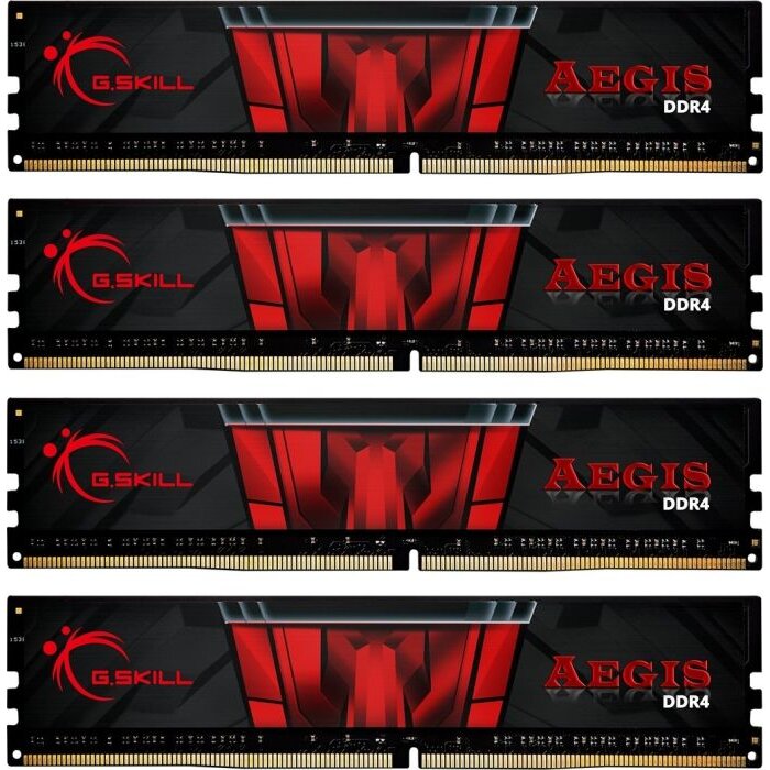 Memory Set G.SKILL Aegis F4-3200C16Q-32GIS (DDR4 DIMM; 4 x 8 GB; 3200 MHz; 16)