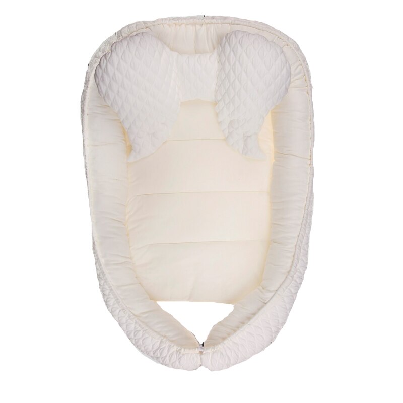 Cuib pentru bebelusi 75 x 45 x 10 cm Belisima P01-987, Alb