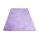 Covor Silk Modern Fluffy Plain Non Slip Chemex liliac 200x300