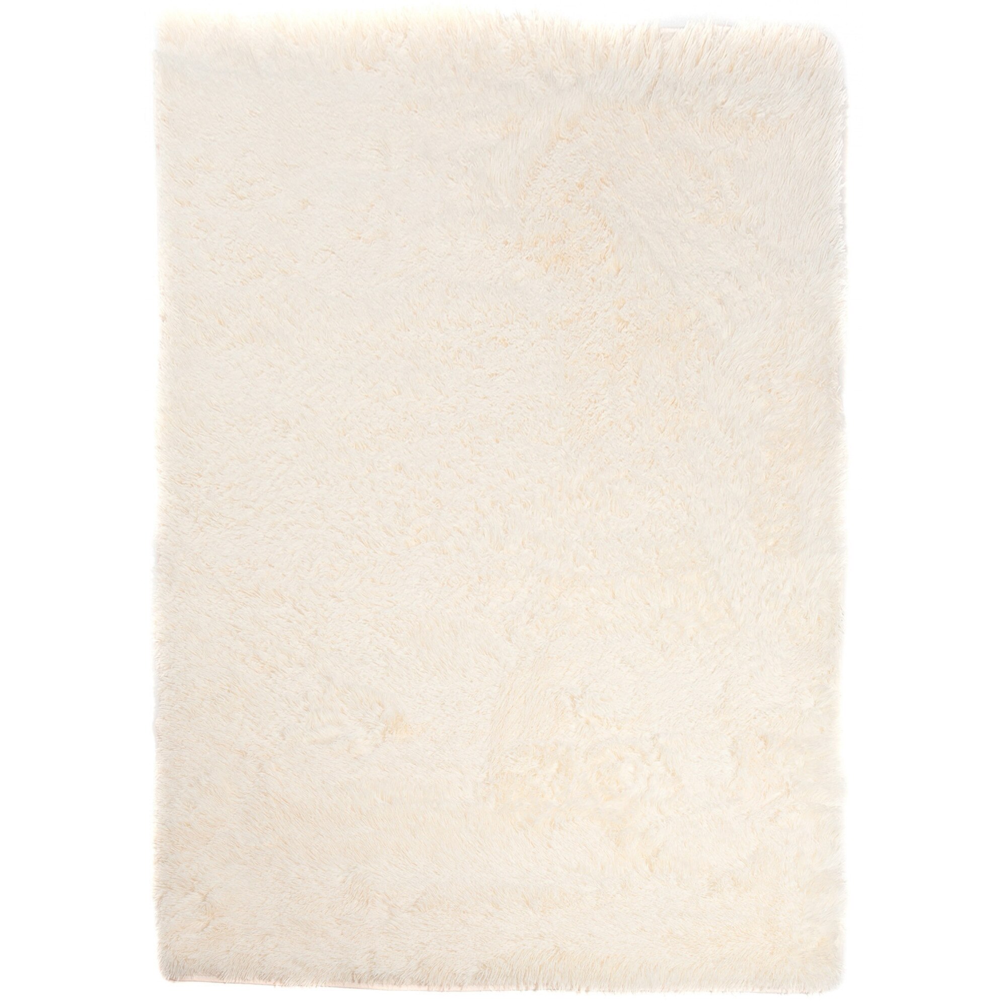 Covor Silk Modern Fluffy Plain Non Slip Chemex cremos 140x200