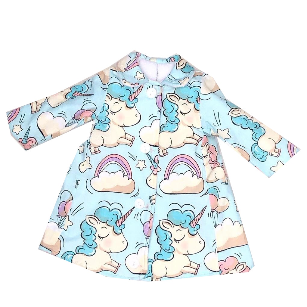 Geaca copil, model blue unicorn, masura 1 an