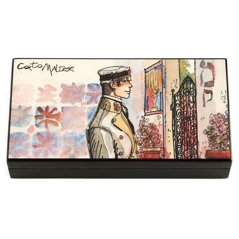 Humidor pentru 4 trabucuri Egoist Corto Maltese Andalusia
