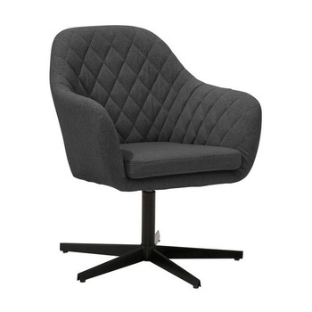 Scaun Alabama Stofa Gri Home Affaire 67 × 47 × 83 cm Scaun Alabama Stofa Gri Home Affaire 67 × 47 × 83 cm