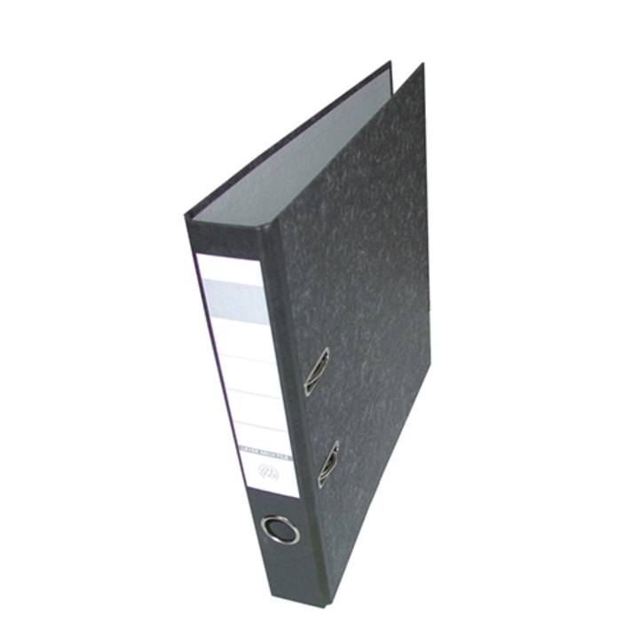 Biblioraft Herlitz, A4 5cm marmorat cu insertie