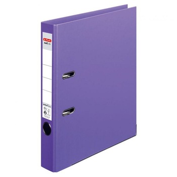 Biblioraft A4 Herlitz, 5 cm, Violet Biblioraft A4 Herlitz, 5 cm, Violet