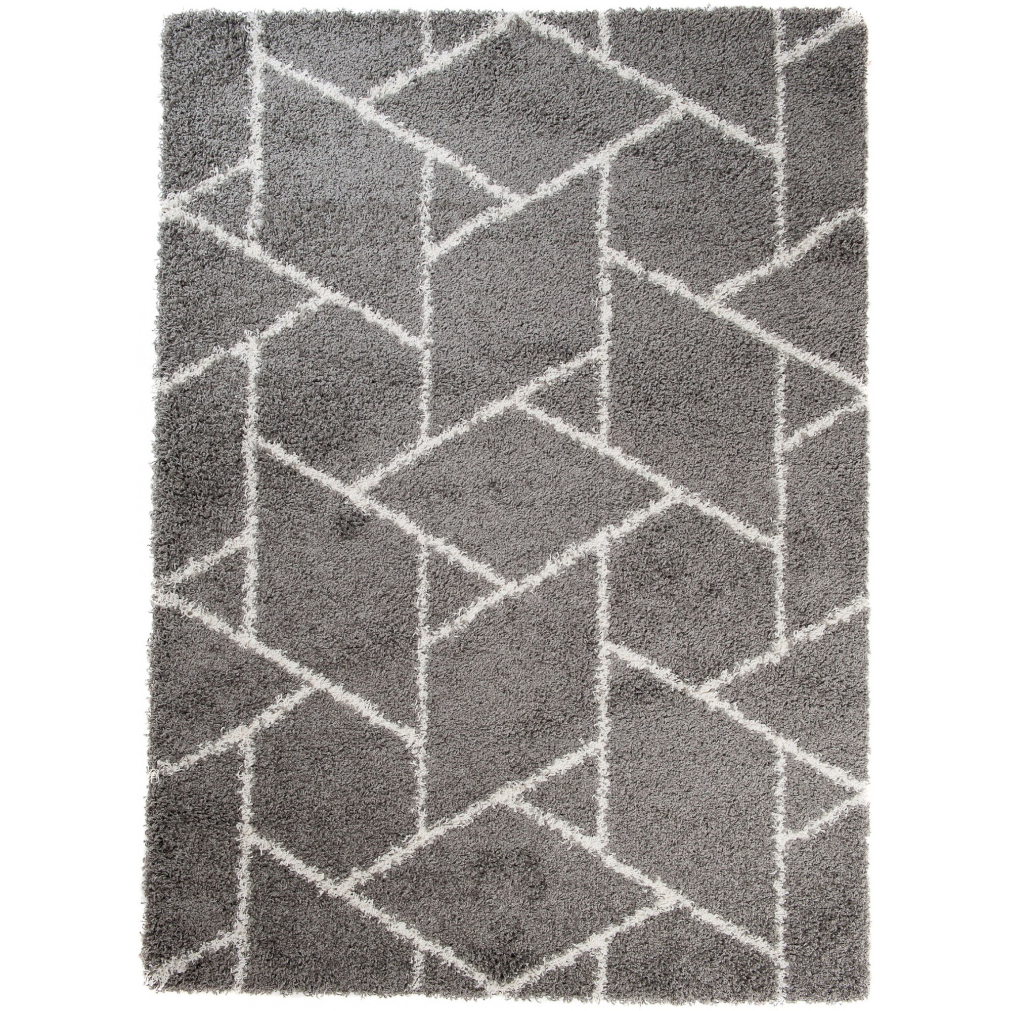 Covor Rio New Shaggy Modern Chemex T461A NEW DZA gri 220x320