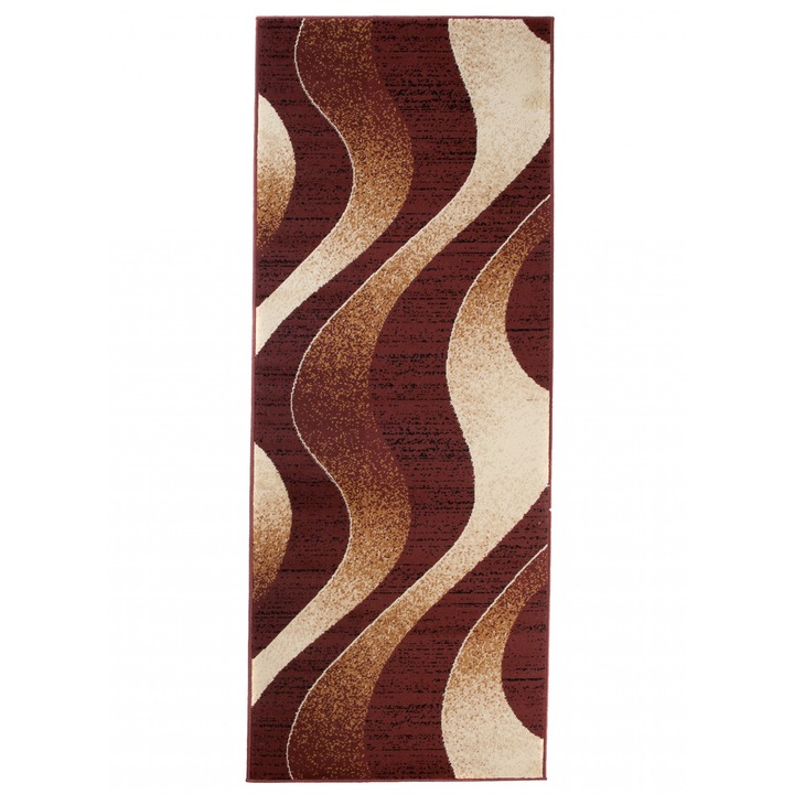 Covor Cheap Runner Modern Frame Rectangle K857A BGX maro 70x250