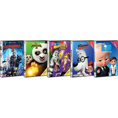 Pachet Pentru Copii Colectia Dreamworks 5 Filme Dvd Emag Ro