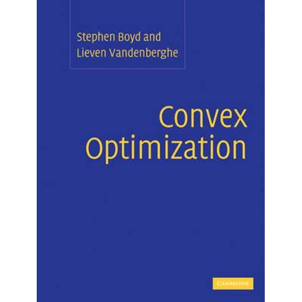Convex Optimization
