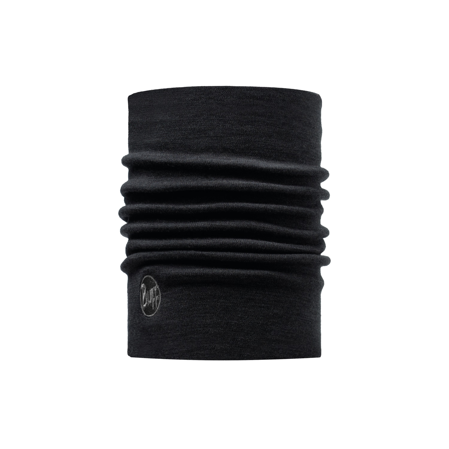Bandana Buff heavyweight wool solid black