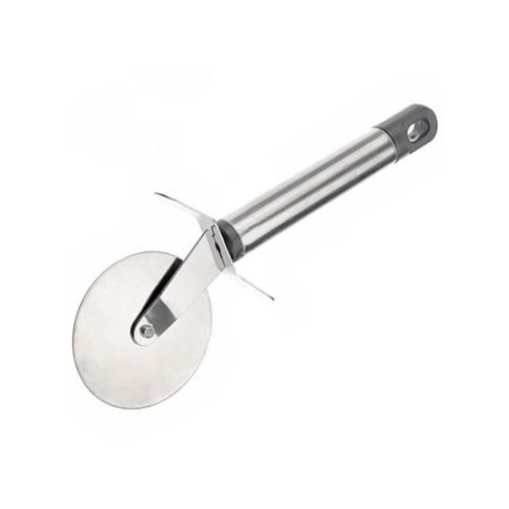 Feliator pizza, taietor aluat, inox cu maner de plastic