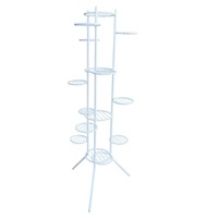 suport metalic raki pentru 15 ghivece flori alb h 150cm imagen 46_0_
0