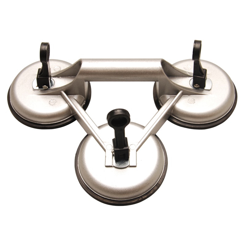 Ventuza tripla, 115 mm, aluminu, BGS