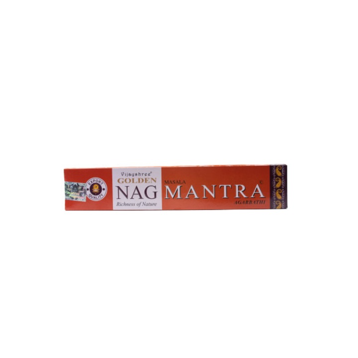 Betisoare Naturale Parfumate Nag Mantra, Vijayshree 15g(12-15buc)