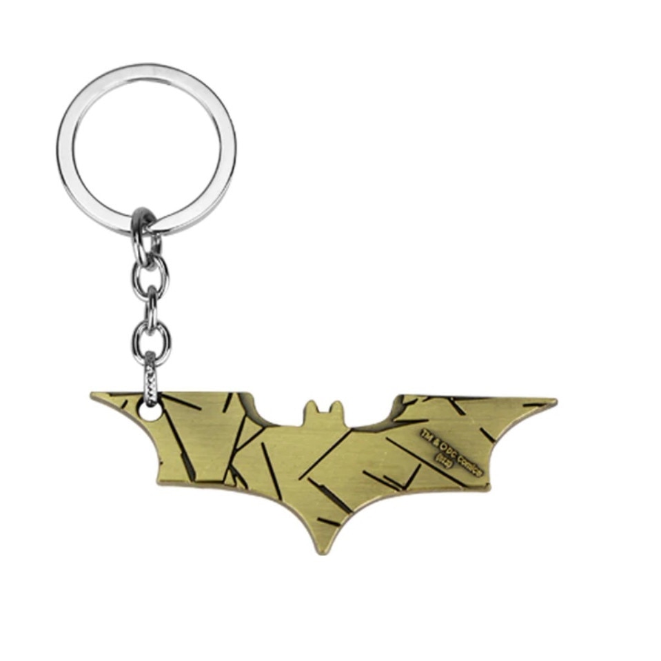 Breloc metalic Arma Batarang Batman, Colectia DC Comics, auriu