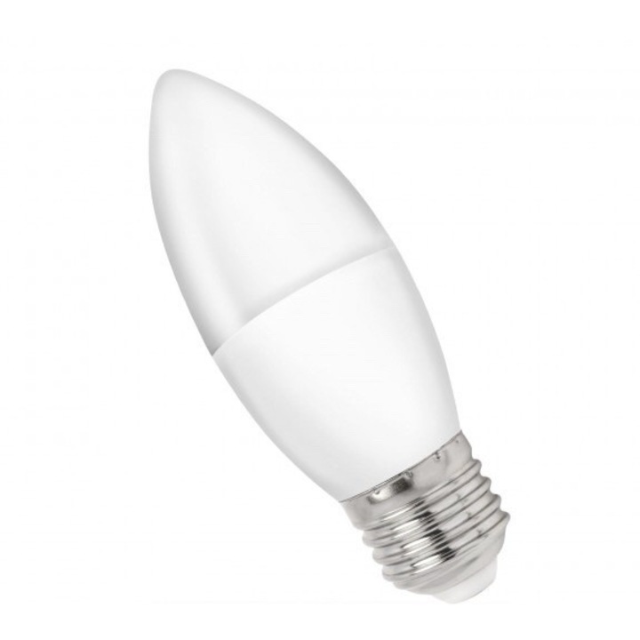LED крушка, свещ, E27,8W, 620 lm, 220v, топла светлина