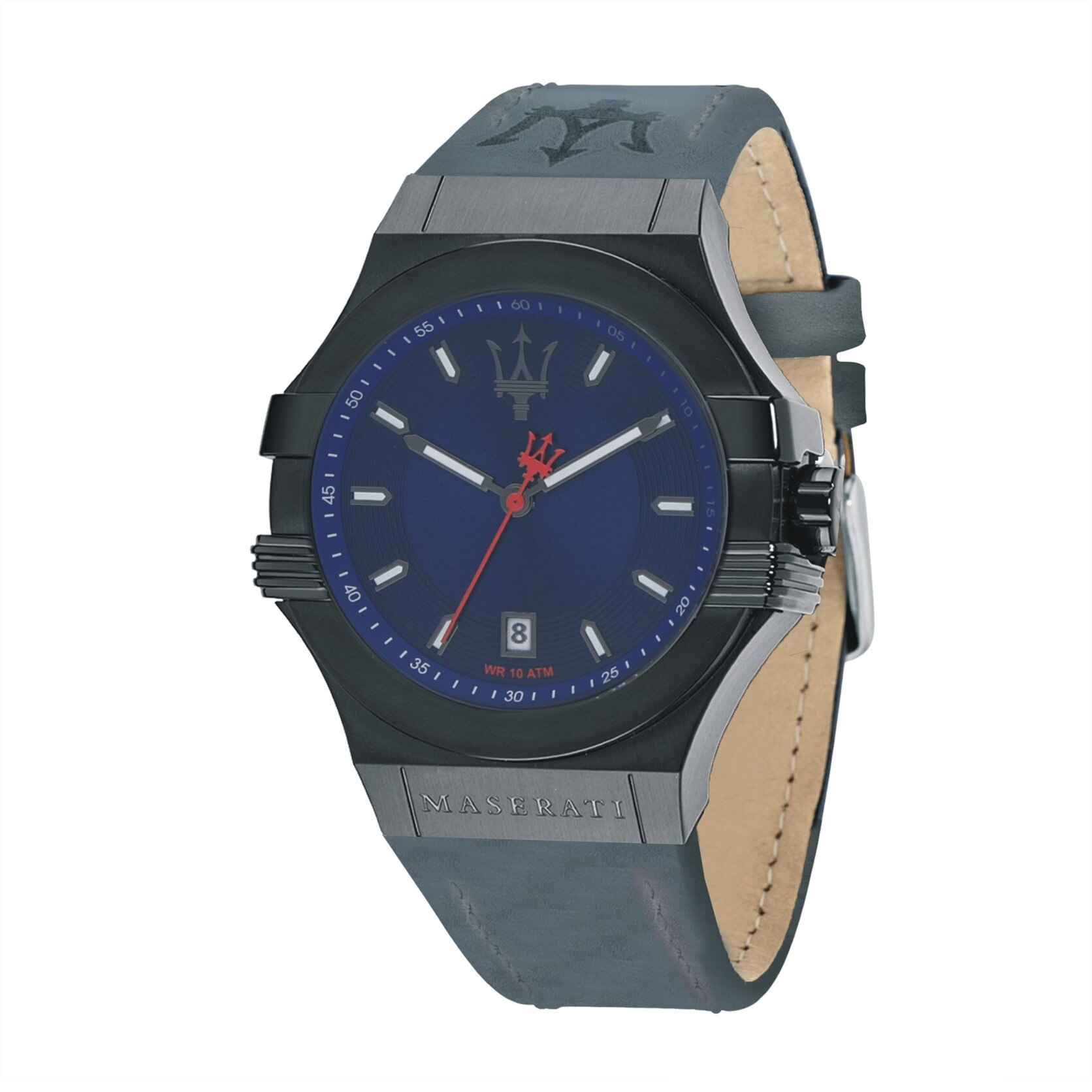 Ceas Maserati R8851108021, Potenza, barbatesc, negru, bluemarin