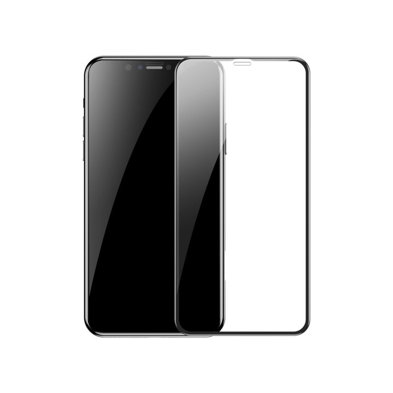 Folie Sticla Securizata Premium 5d Baseus iPhone 11 Pro / Xs Full Cover , full Glue-2 Bucati In Pachet