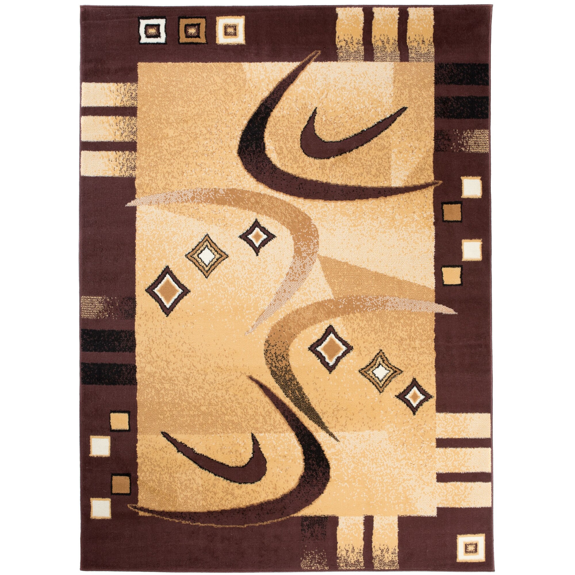 Covor Bali PP C583B maro 250x300