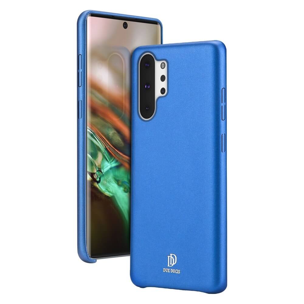 Husa Samsung Note 10 Plus , DUX DUCIS Skin Lite, Piele, Albastru