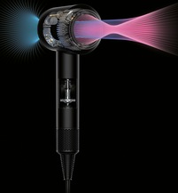 Uscator de par Dyson Supersonic HD01 1600 W, Ionizare, 3 trepte de