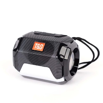 Boxa portabila Bluetooth Royal TG-162, Radio FM, slot USB, TF CARD, Negru / Alb Boxa portabila Bluetooth Royal TG-162, Radio FM, slot USB, TF CARD, Negru / Alb