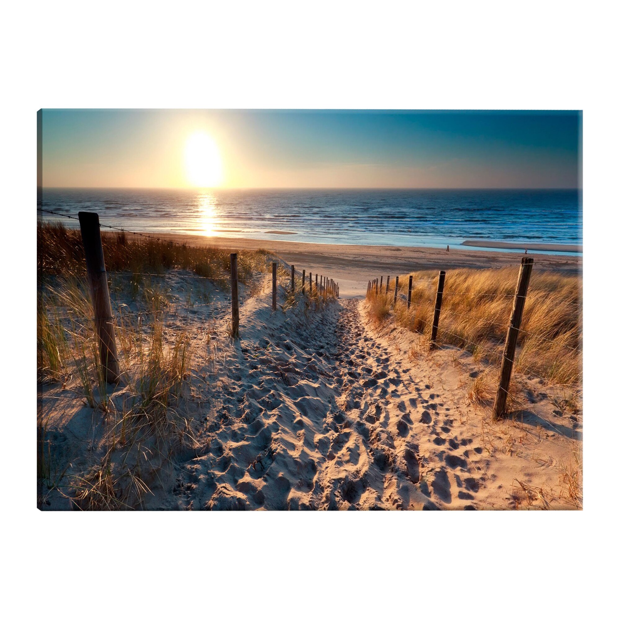 Tablou canvas - Calea apusului - 135 x 45 cm