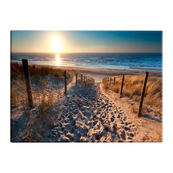 Tablou canvas - Calea apusului - 135 x 45 cm Tablou canvas - Calea apusului - 135 x 45 cm