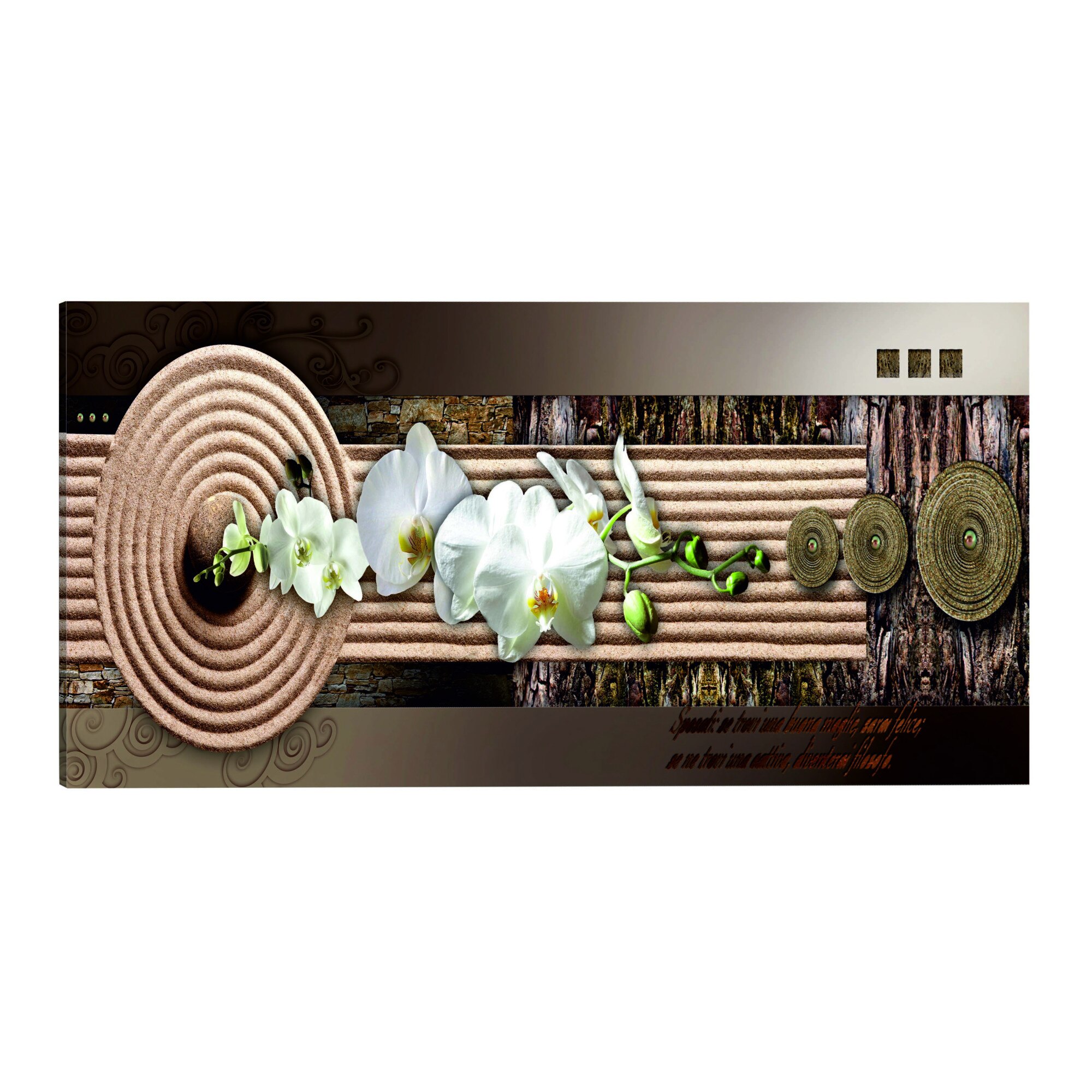 Tablou canvas - Citat - 135 x 45 cm