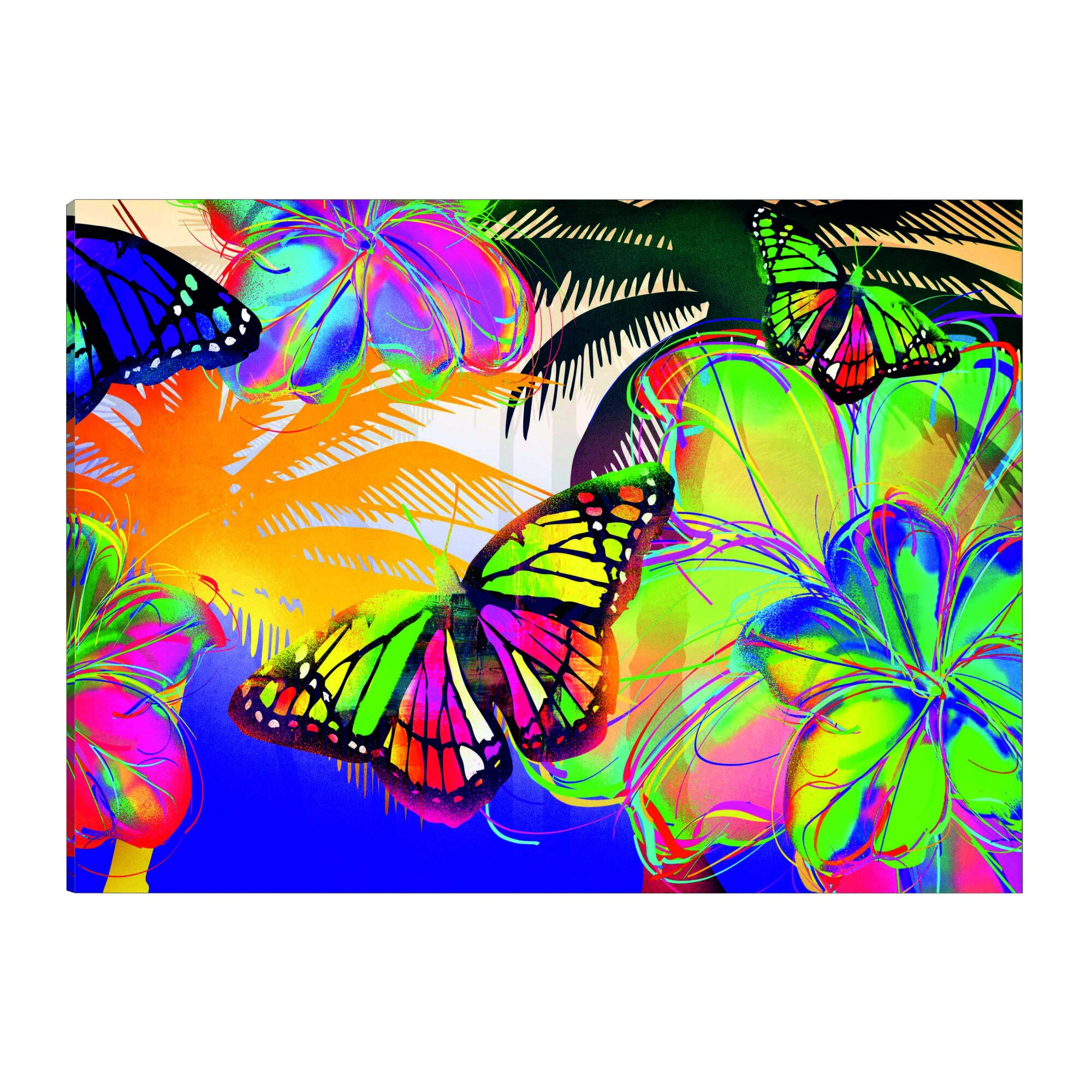 Tablou canvas - Fluturi exotici - 120 x 80 cm