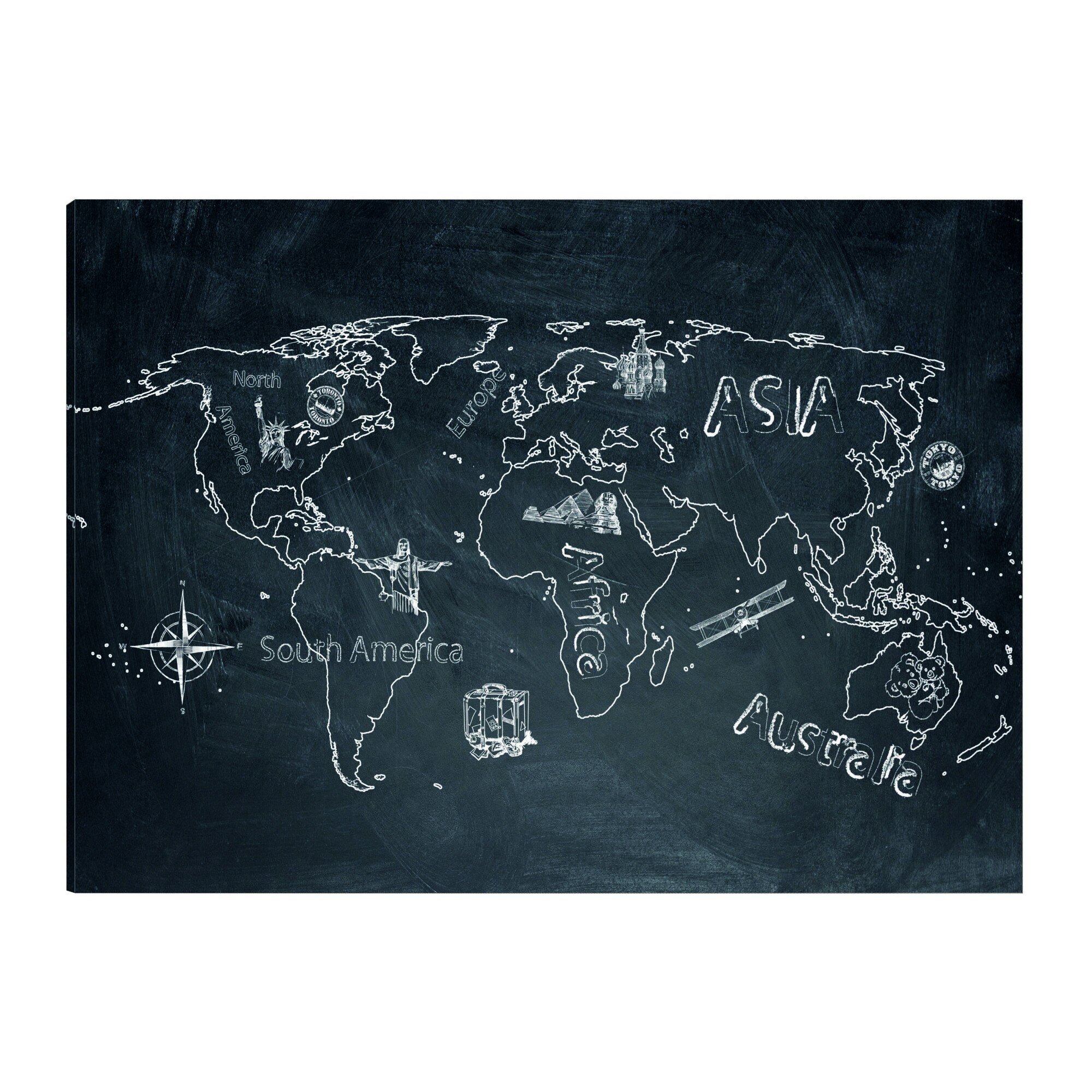 Tablou canvas - Calatoria largeSte mintea - 120 x 80 cm