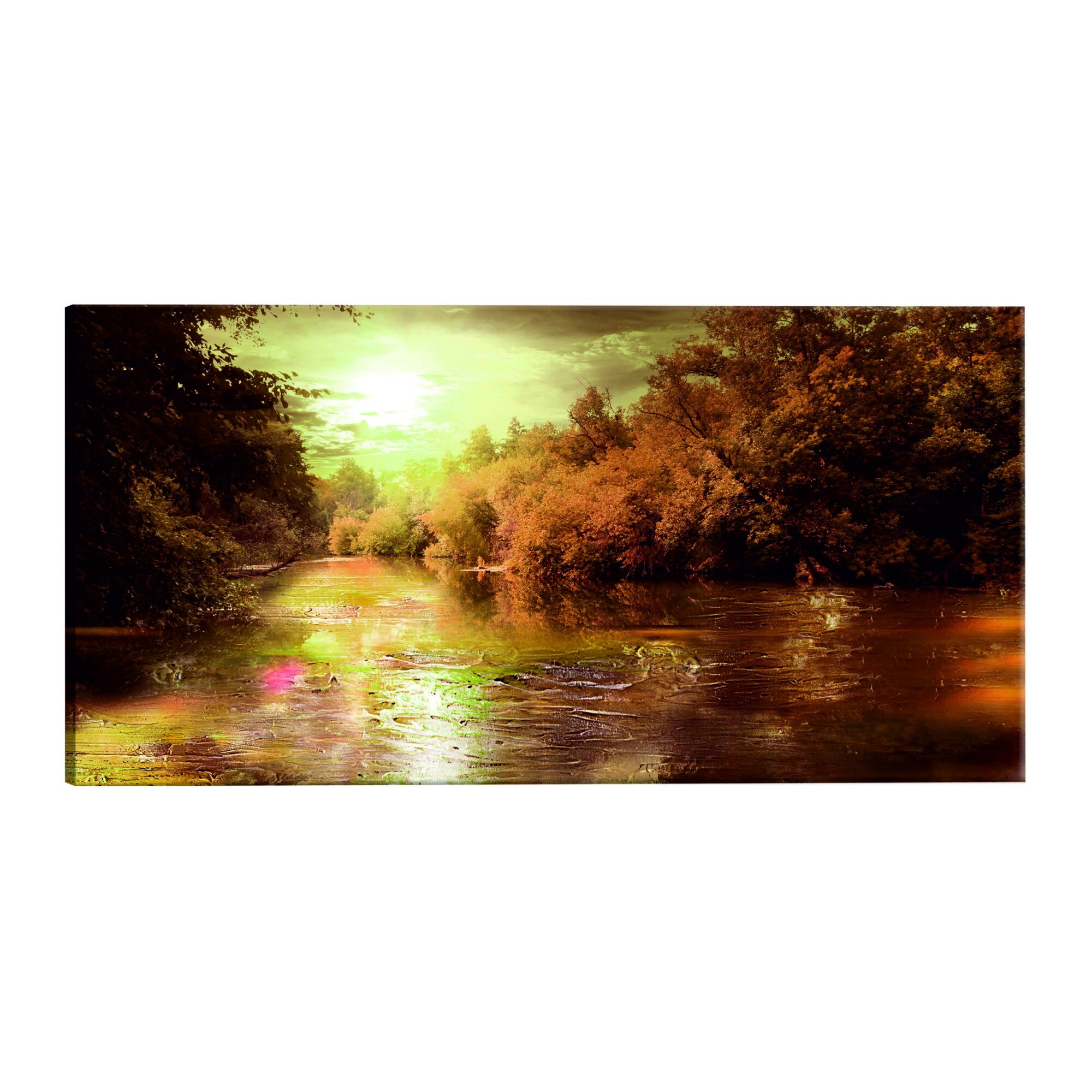 Tablou canvas - tara misterioasa - 120 x 40 cm