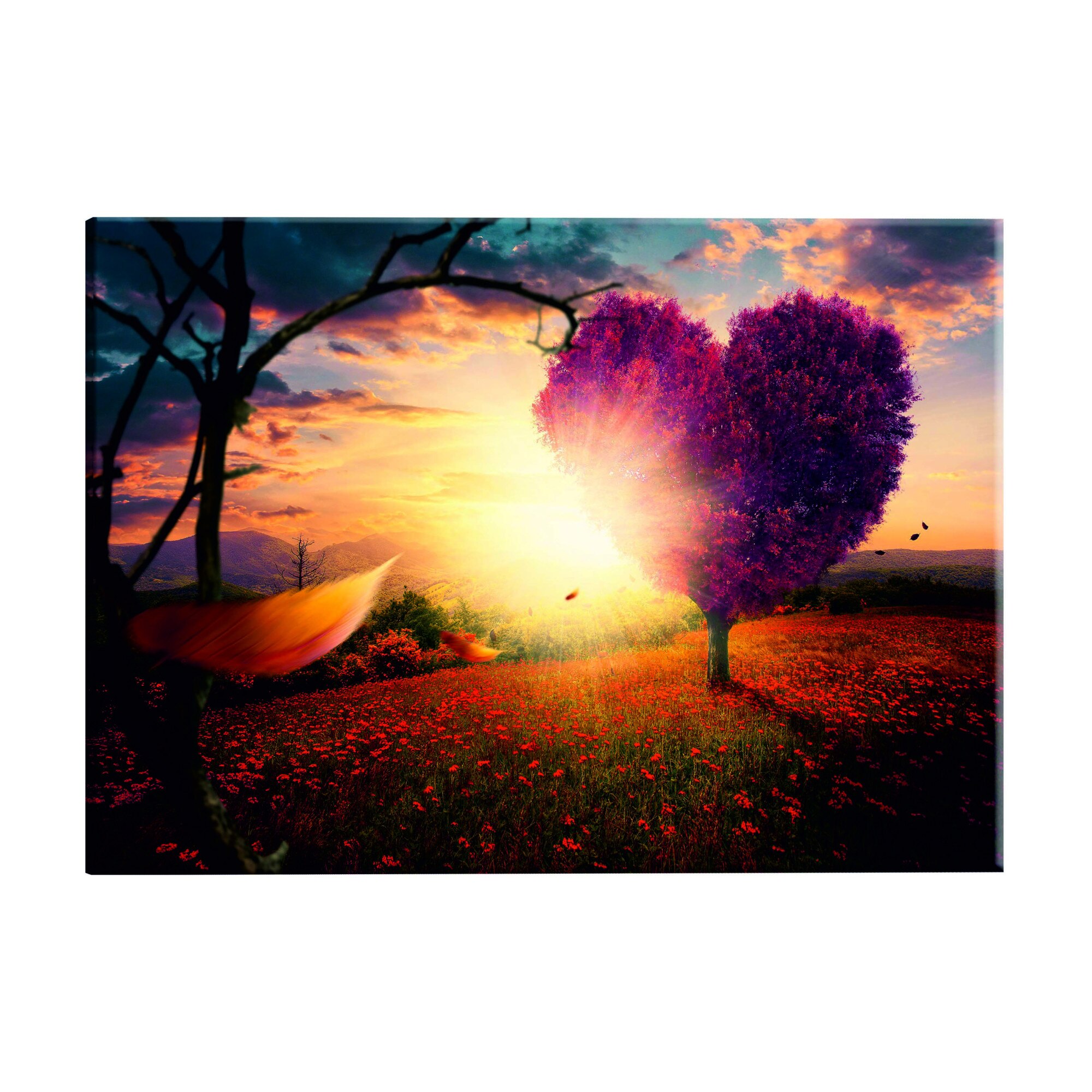 Tablou canvas - Dealurile Iubirii - 60 x 40 cm