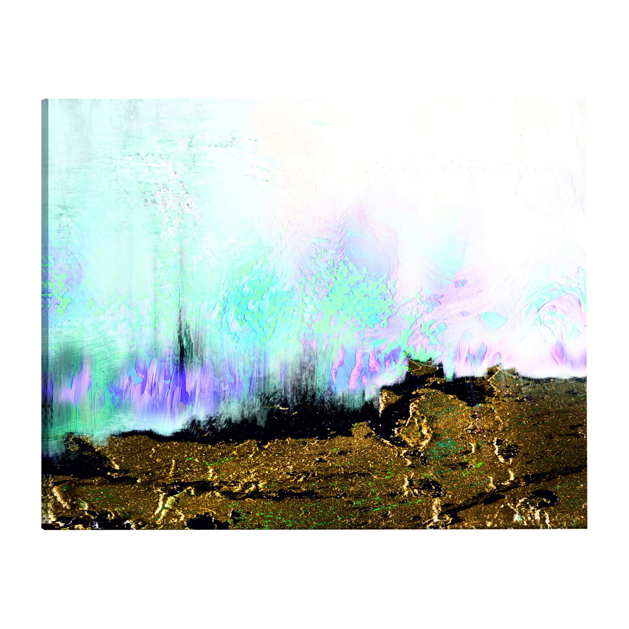 Tablou canvas - Campurile arse Inguste - 150 x 50 cm