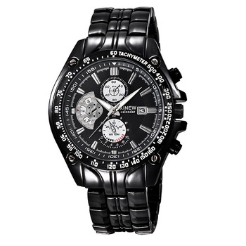 Ceas XINEW Barbatesc Quartz Casual Elegant Negru, PN999617NU, curea din metal (zale), afisaj Analog Ceas XINEW Barbatesc Quartz Casual Elegant Negru, PN999617NU, curea din metal (zale), afisaj Analog