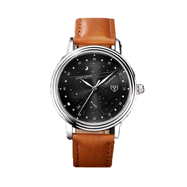 Ceas Yazole Unisex Quartz Casual Elegant Maro, PN999652MO, curea din piele, afisaj Analog