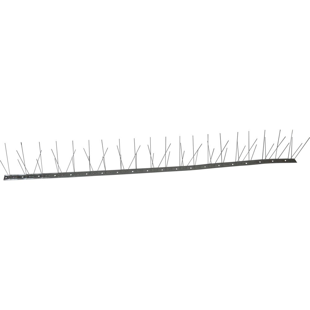 Kit din inox pentru alungat pasari, 60 tepi, 1 m