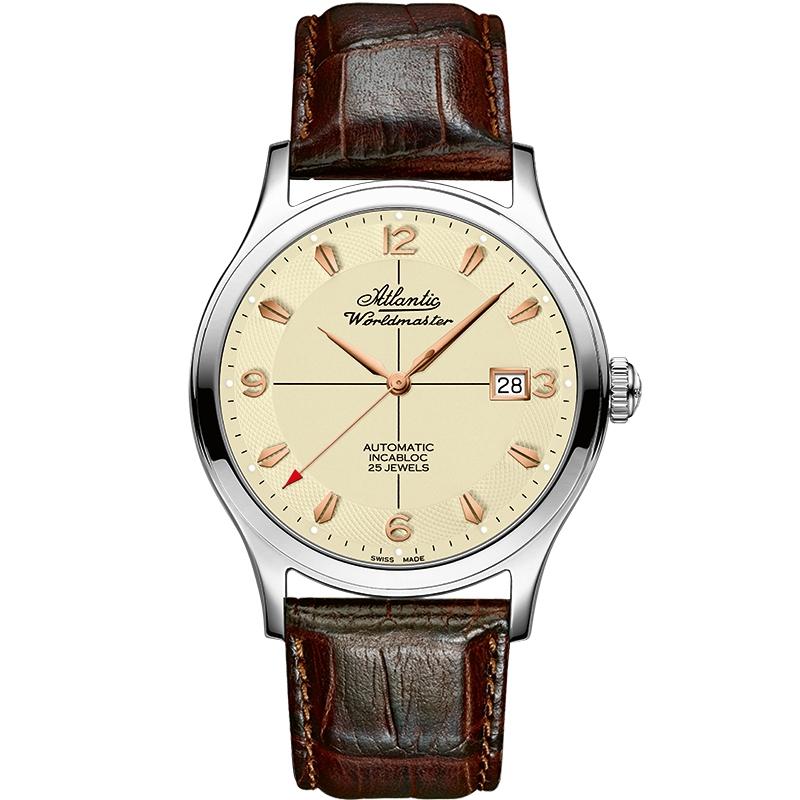 Ceas barbatesc Atlantic 53754.41.95R Automatic Argintiu