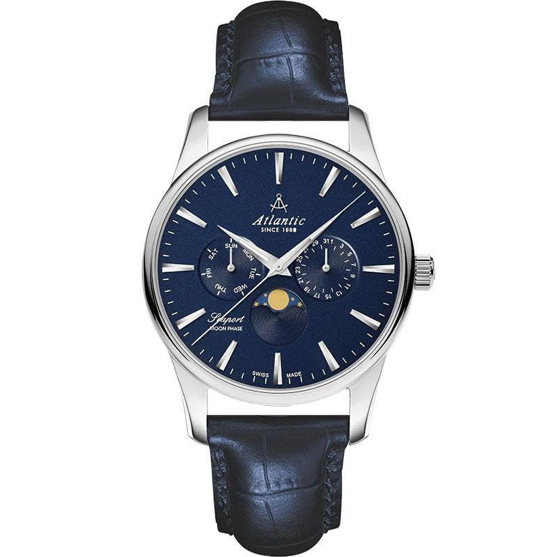 Ceas barbatesc Atlantic 56550.41.51 Quartz Argintiu